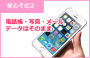 iPhone修理データ保護